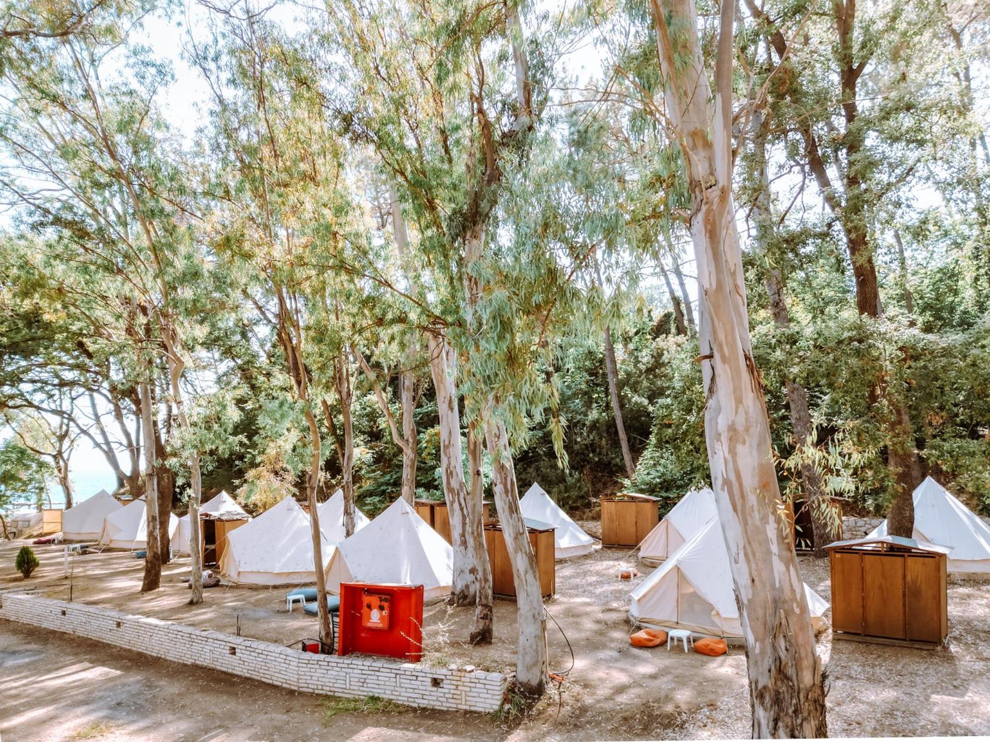 Burano Camping Beach-Bar Nea Thesi Exteriér fotografie